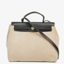 Hermes Herbag Natural/Black PM Vache Hunter Criss Viking 2 In 1 &nbsp;Bag