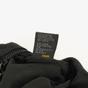 Fendi Black Zucchino Canvas Hobo Bag.