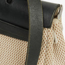 Hermes Herbag Natural/Black PM Vache Hunter Criss Viking 2 In 1 &nbsp;Bag