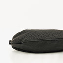 Fendi Black Zucchino Canvas Hobo Bag.