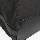 Gucci GG Canvas Charm Black Hobo Bag