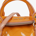 Bolso satchel con lazo en charol Miu Miu