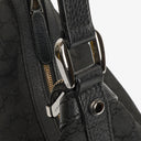 Gucci GG Canvas Charm Black Hobo Bag
