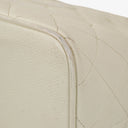 Chanel Medallion Vintage Tote Bag In White Quilted Caviar Leather