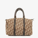 Christian Dior Trotter Vintage Beige Boston Bag