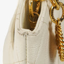 Chanel Medallion Vintage Tote Bag In White Quilted Caviar Leather