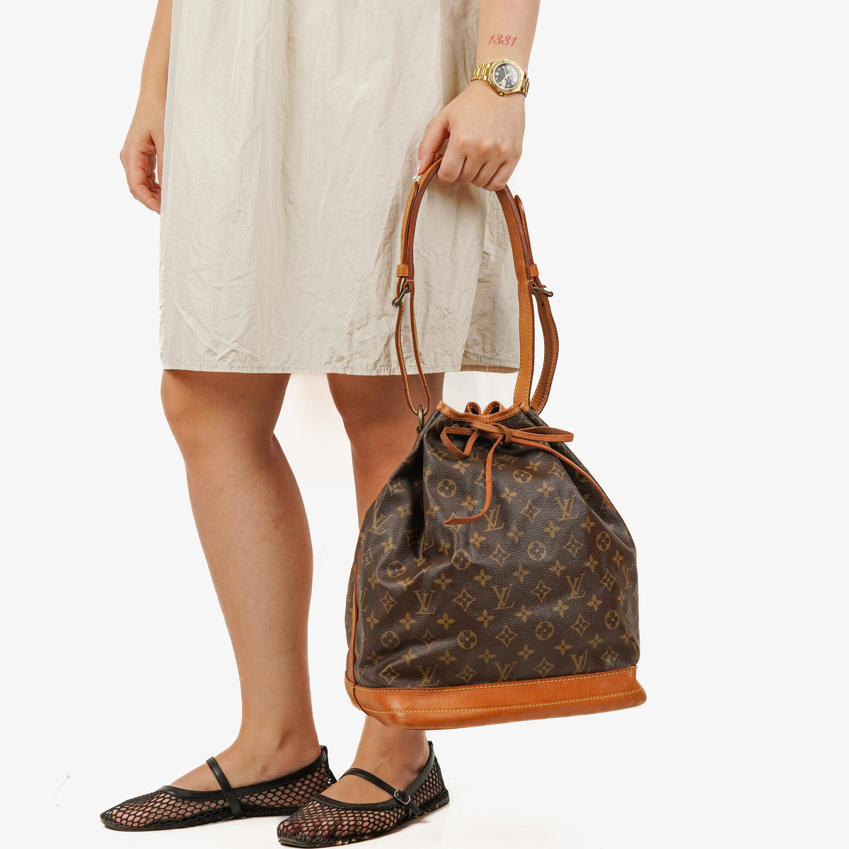 Louis Vuitton Noe Grande GM Monogram Canvas Shoulder Bag