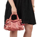 Miu Miu Vitello Bow Satchel Bag