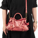 Miu Miu Vitello Bow Satchel Bag