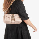 Prada Callf Pocket Cipria Shoulder Bag