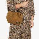 Fendi Corduroy Shoulder Bag