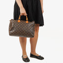 Louis Vuitton Speedy 35 Monogram Canvas Handbag