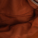Celine Brown Leather Boogie Handbag