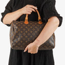 Louis Vuitton Speedy 35 Monogram Canvas Handbag