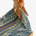 Louis Vuitton Baggy PM Monogram Denim Shoulder Bag