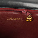 Sac classique à rabat simple en agneau matelassé avec ferrures plaquées or 24K Chanel
