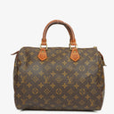 Louis Vuitton Speedy 30 Monogram Canvas Handbag