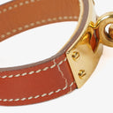 Hermes Kelly Leather Gold Plated Watch