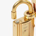 Hermes Kelly Leather Gold Plated Watch