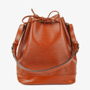 Louis Vuitton Noe Grande Brown EPI Leather Shoulder Bag