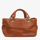 Celine Brown Leather Boogie Handbag