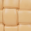 Bottega Veneta Cassette Padded Intrecciato Beige Crossbody Bag