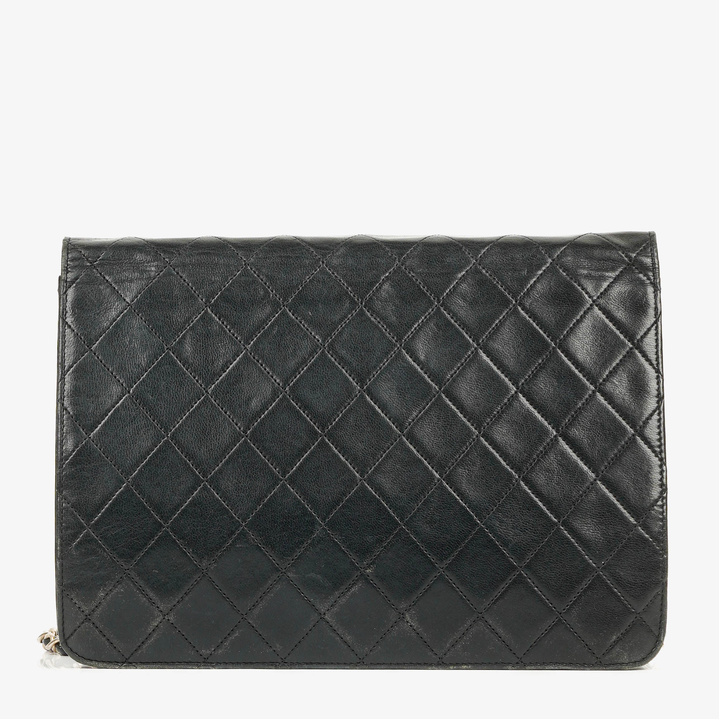 Chanel Classic Single Flap Bag Quilted Lambskin With 24K Gold-Plated Hardware