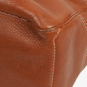 Celine Brown Leather Boogie Handbag