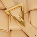 Bottega Veneta Cassette Padded Intrecciato Beige Crossbody Bag