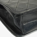 Sac classique à rabat simple en agneau matelassé avec ferrures plaquées or 24K Chanel