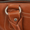 Celine Brown Leather Boogie Handbag