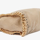 Stella McCartney Falabella Mini Tote Butter Cream Vegan Shaggy Deer Fold Over Bag