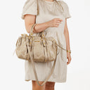 Miu Miu Vitello Satchel Bag