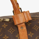 Louis Vuitton Keepall 60 Bandoulière Monogram Canvas Travel Bag