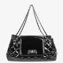 Chanel Reissue Accordion Black Quilted Patent Leather Flap Bag