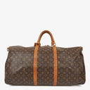 Louis Vuitton Keepall 60 Bandoulière Monogram Canvas Travel Bag