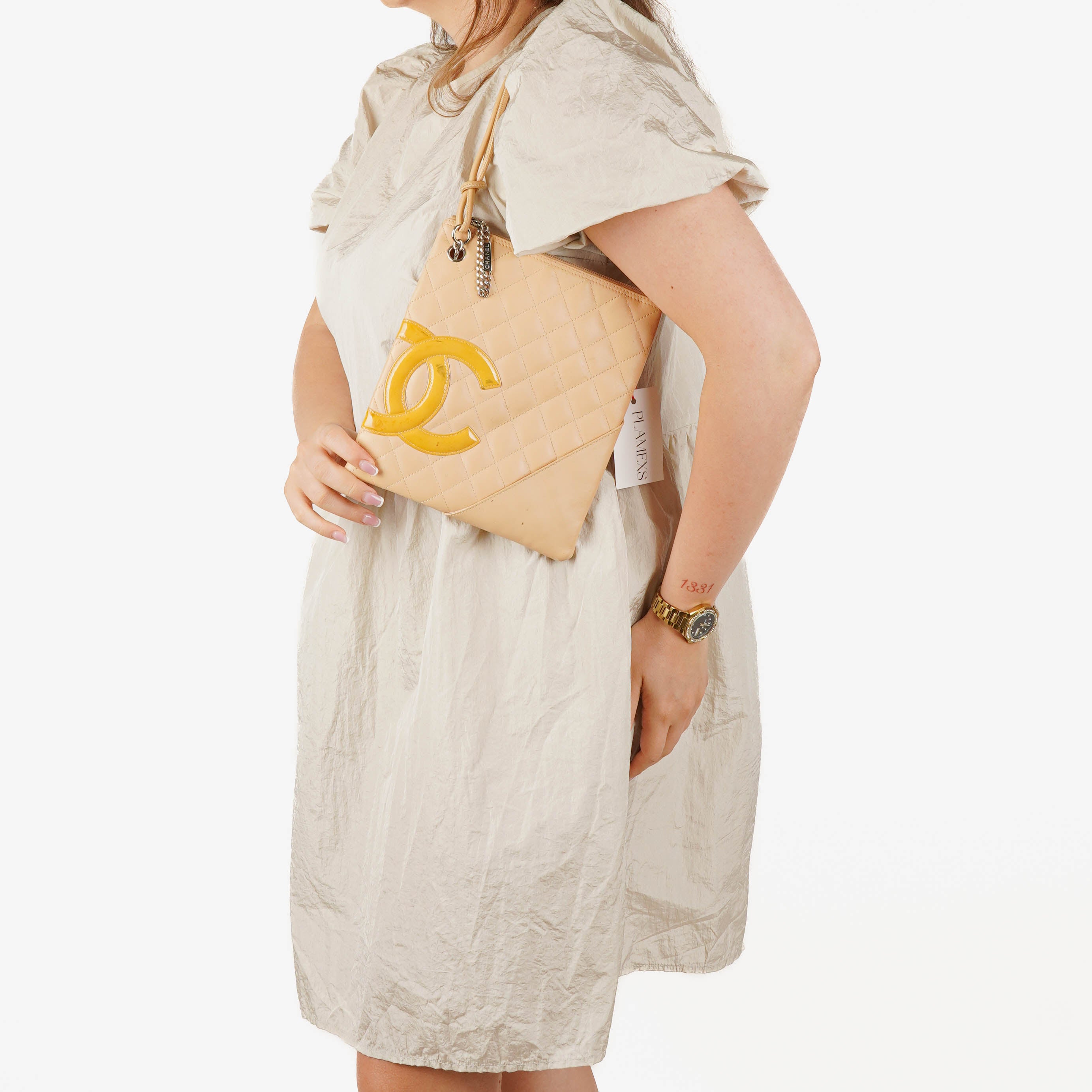 Chanel Cambon Ligne Leather Bag