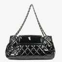 Chanel Reissue Accordion Black Quilted Patent Leather Flap Bag
