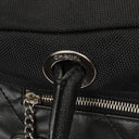 Chanel Black Biarritz Coated Canvas Quilted Large Duffle Bag&nbsp;