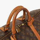 Louis Vuitton Keepall 60 Bandoulière Monogram Canvas Travel Bag