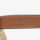 Loewe Neutral/Brown Small Raffia Basket Bag
