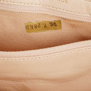 Chanel Double-Sided Flap Bag Beige Leather 24k Gold-Plated Hardware