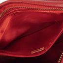 Chanel Camera Clutch Red Quilted Lambskin Tassel Bag