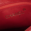Chanel Camera Clutch Red Quilted Lambskin Tassel Bag
