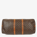 Louis Vuitton Keepall 60 Bandoulière Monogram Canvas Travel Bag