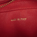 Chanel Camera Clutch Red Quilted Lambskin Tassel Bag