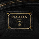Prada Black Vitello Shine Leather Bag