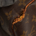 Louis Vuitton Keepall 60 Bandoulière Monogram Canvas Travel Bag