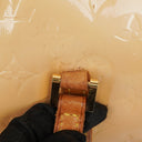Louis Vuitton Papillon 30 Bedford Cream Beige Monogram Vernis Leather Bag