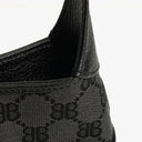 Balenciaga x Gucci Black/Grey Canvas/Leather The Hacker Project 1961 Mini Jackie Bag